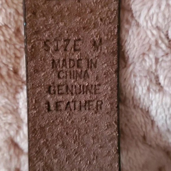 NY Jeans Leather Belt - Picture 4 of 6